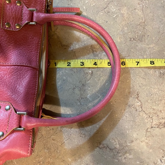 Pink and Tan Matt & Nat Satchel/Shoulder Bag - Picture 4 of 6